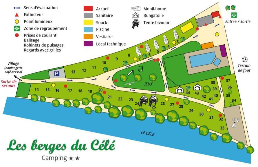 Les Berges Du Cele Otel Bagnac Dış mekan fotoğraf